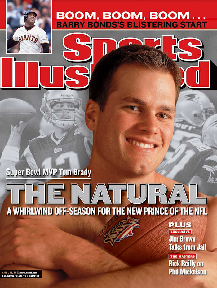 2002 0415 SI cover Tom Brady 001250694